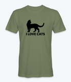 I Love Cats T-Shirt