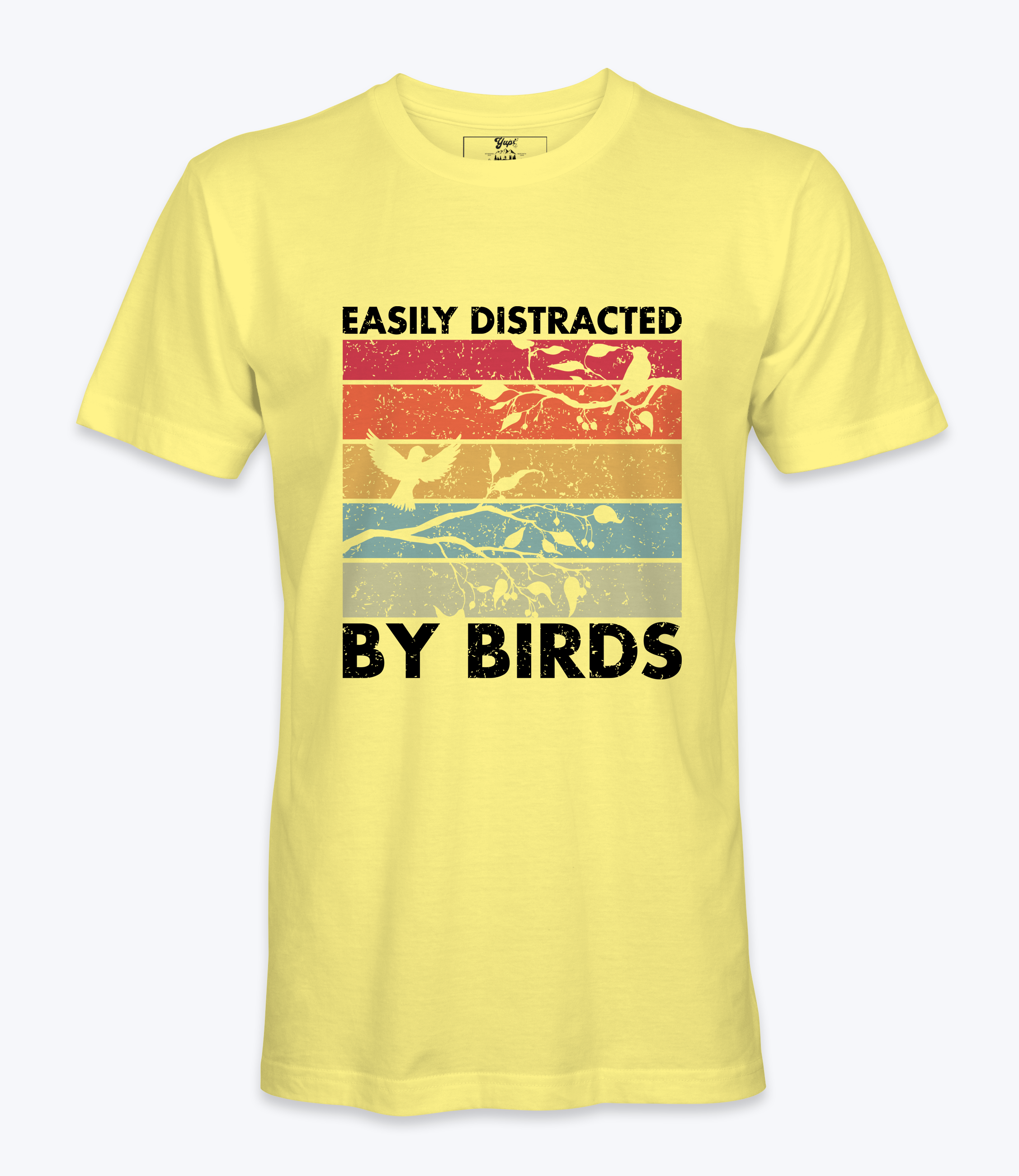 Easily Distracted By Birds - Male  Tshirt