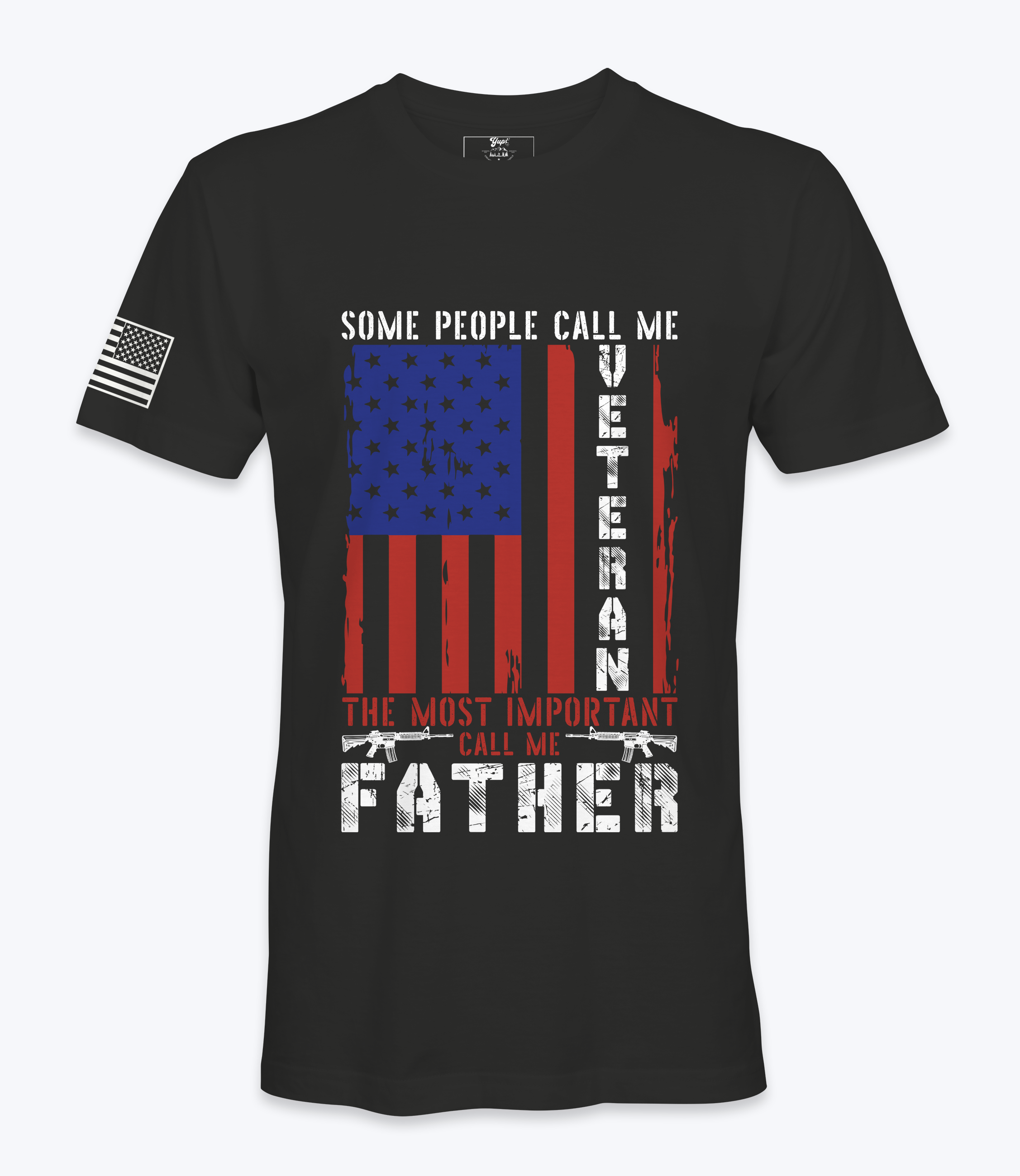 Some People Call Me Veteran..Father -  T-Shirt