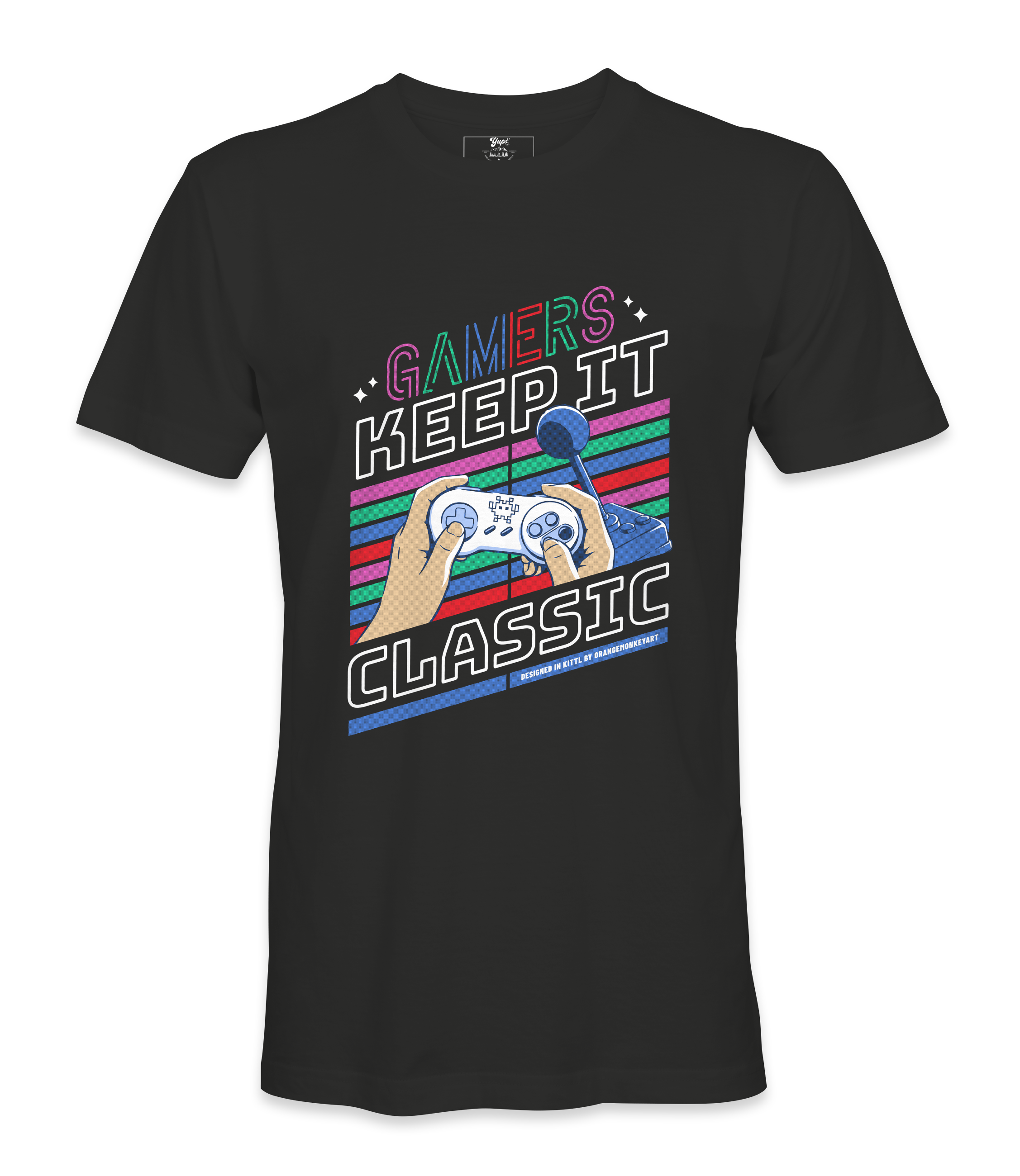 Gamers Keep It Classic - Tshirt