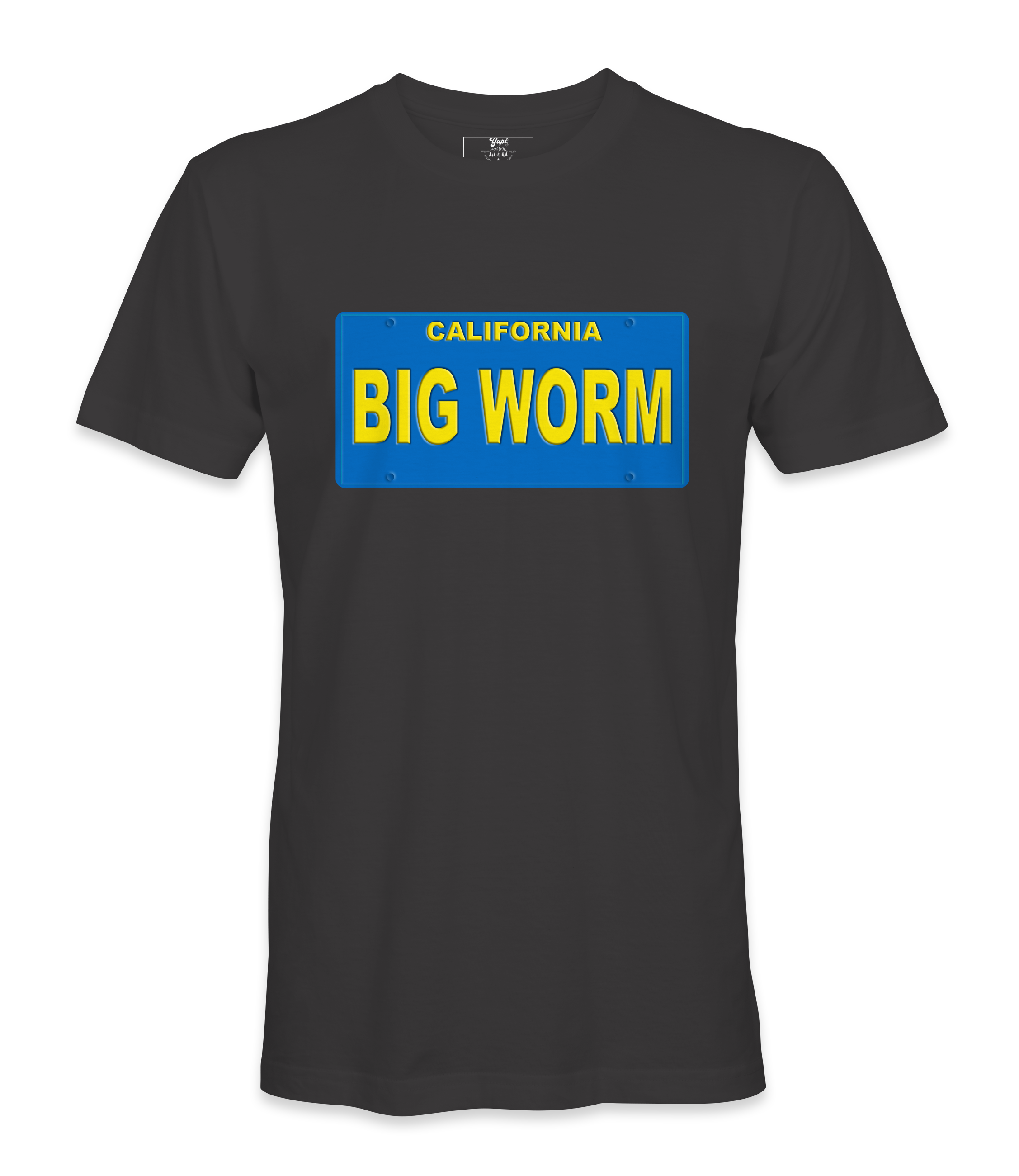 Big Worm License Plate T=Shirt