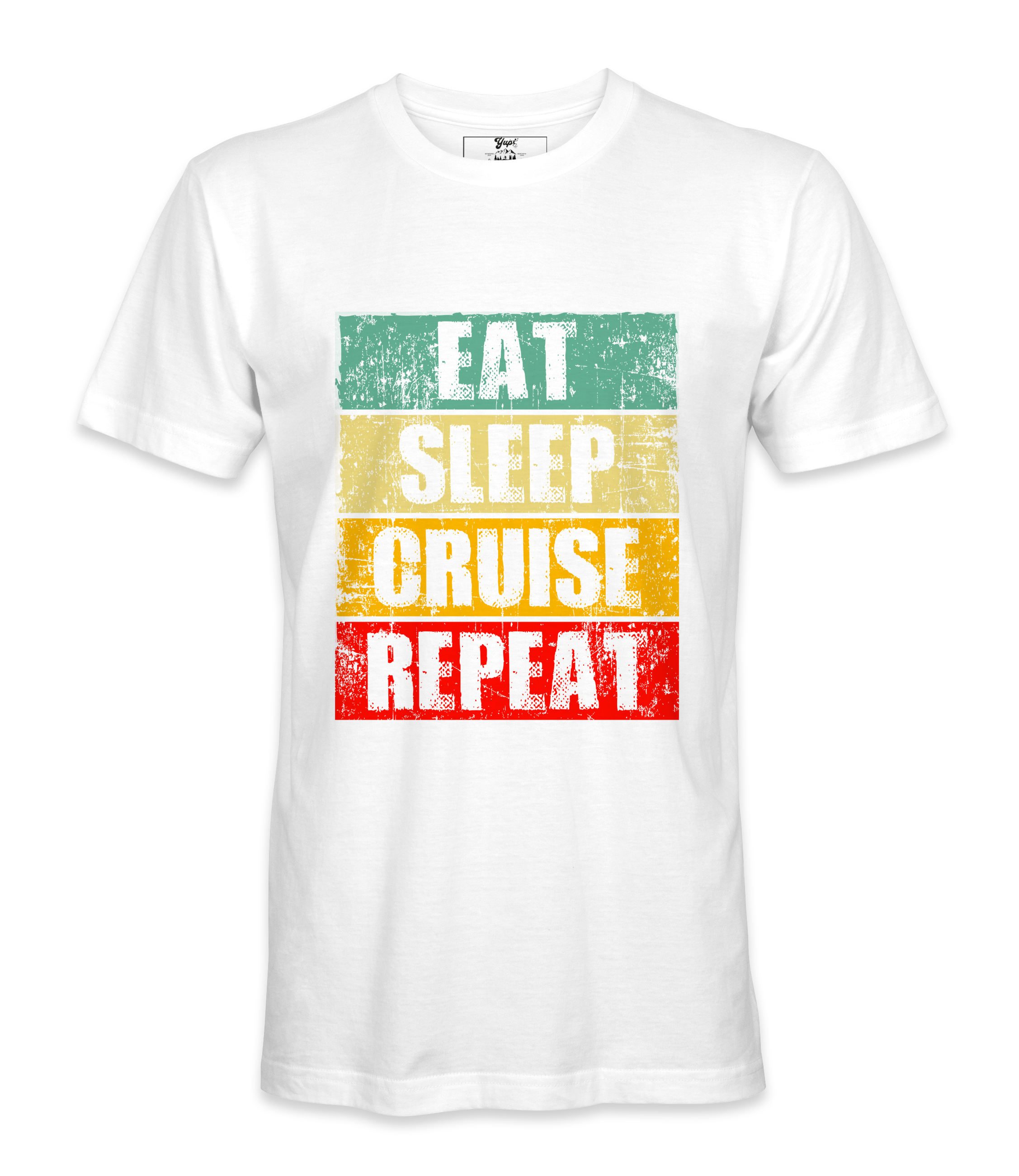 Eat Sleep Cruise Repeat  - T-shirt