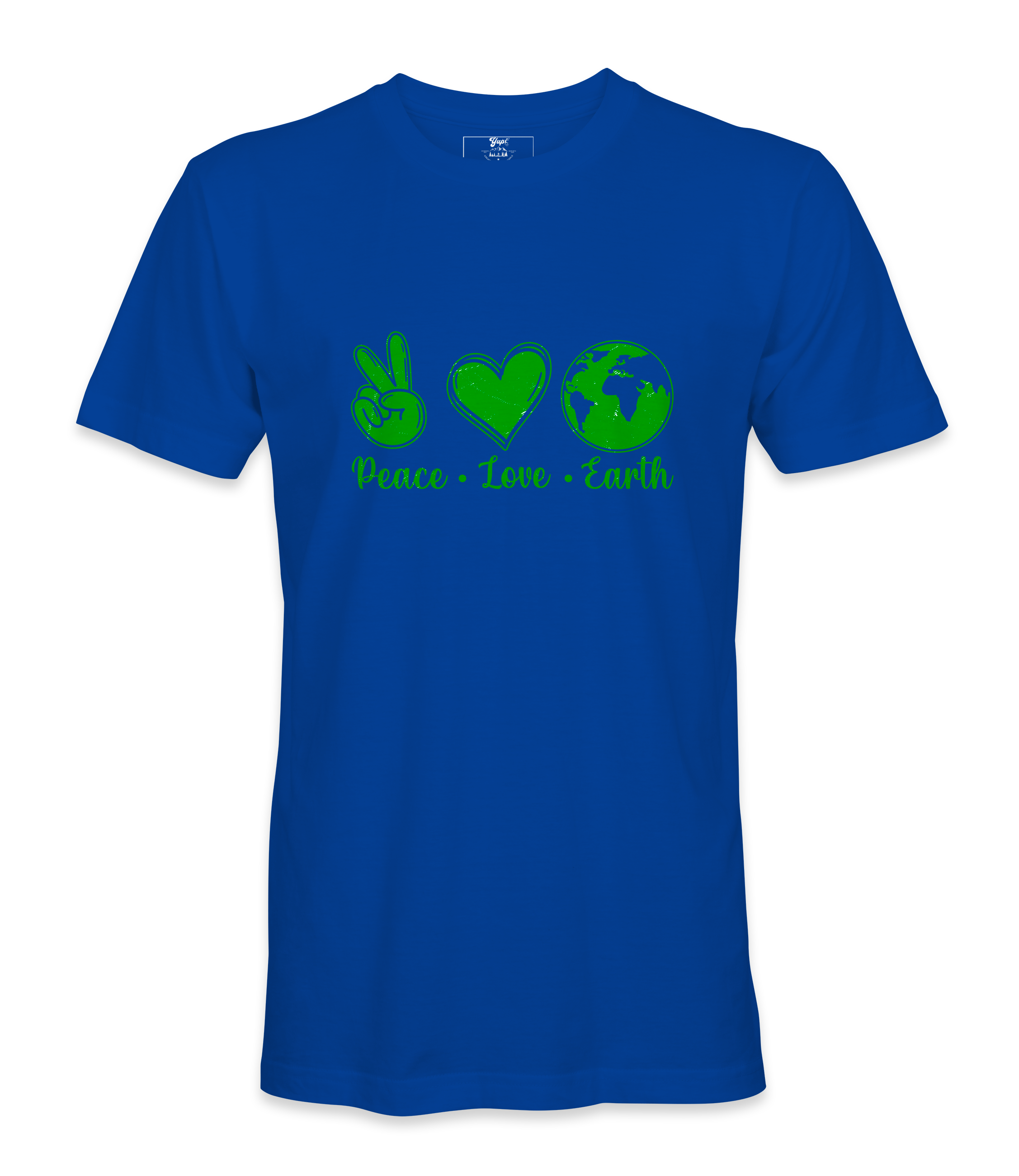 Peace, Love, Earth - T-shirt