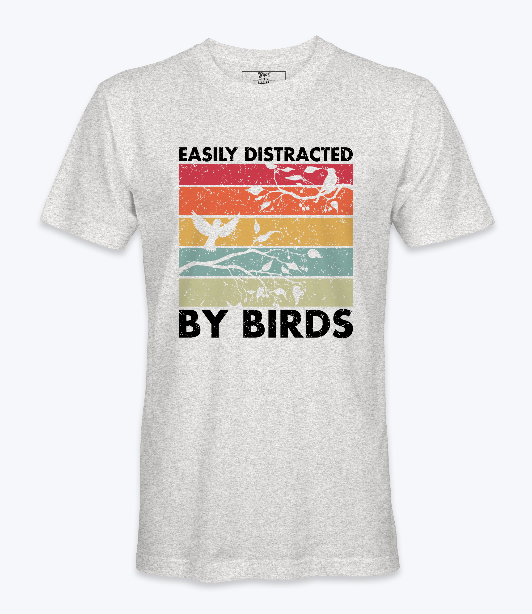 Easily Distracted By Birds - Female  Tshirt