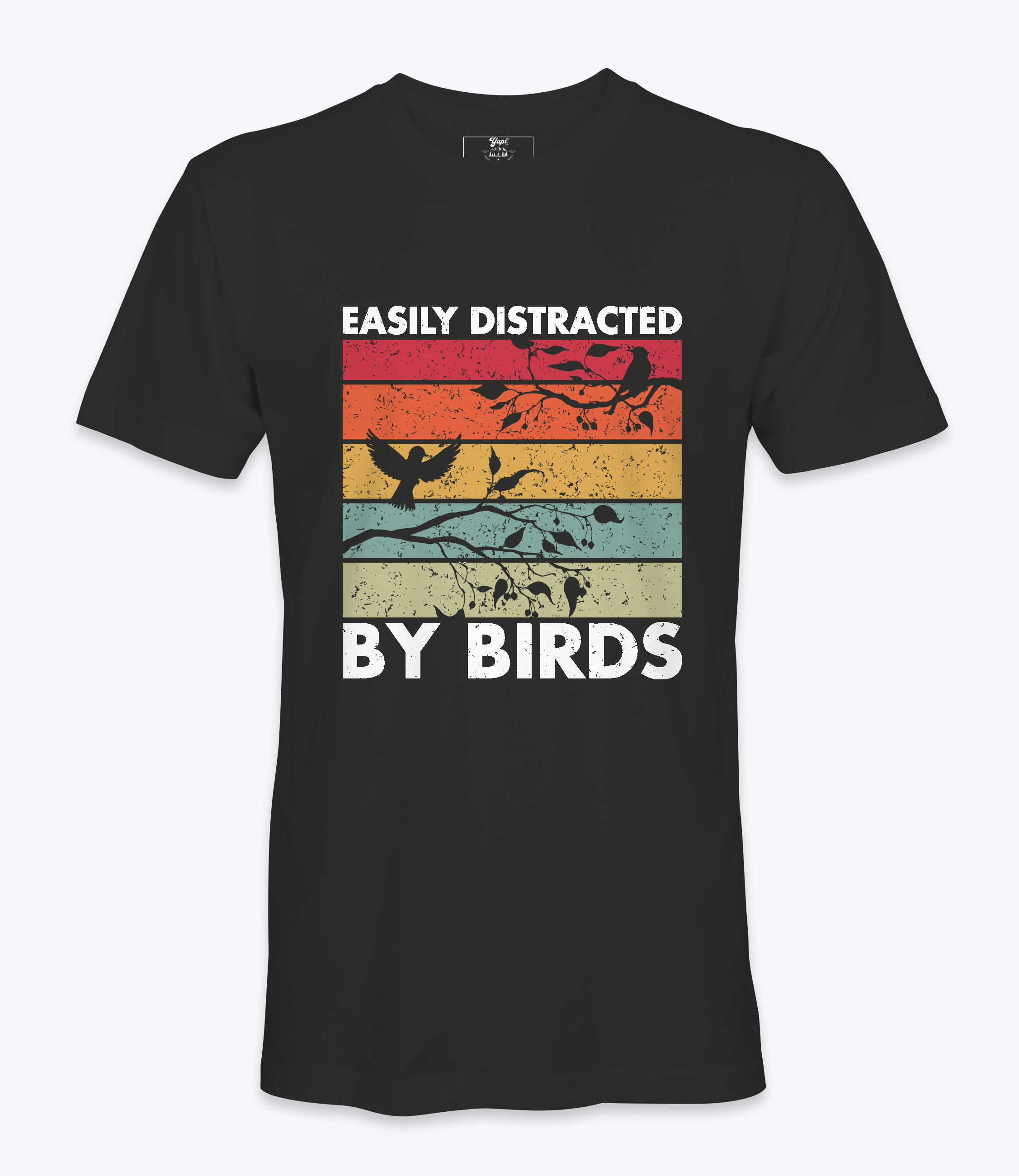 Easily Distracted By Birds - Male  Tshirt