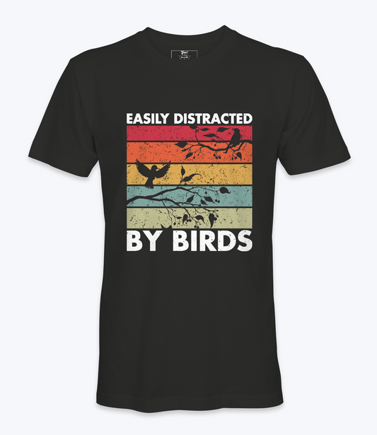 Easily Distracted By Birds - Male  Tshirt