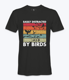 Easily Distracted By Birds - Male  Tshirt