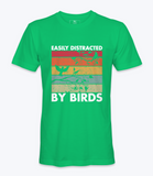 Easily Distracted By Birds - Male  Tshirt