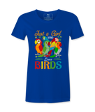 Just A Girl Who Loves Birds  Tshirt