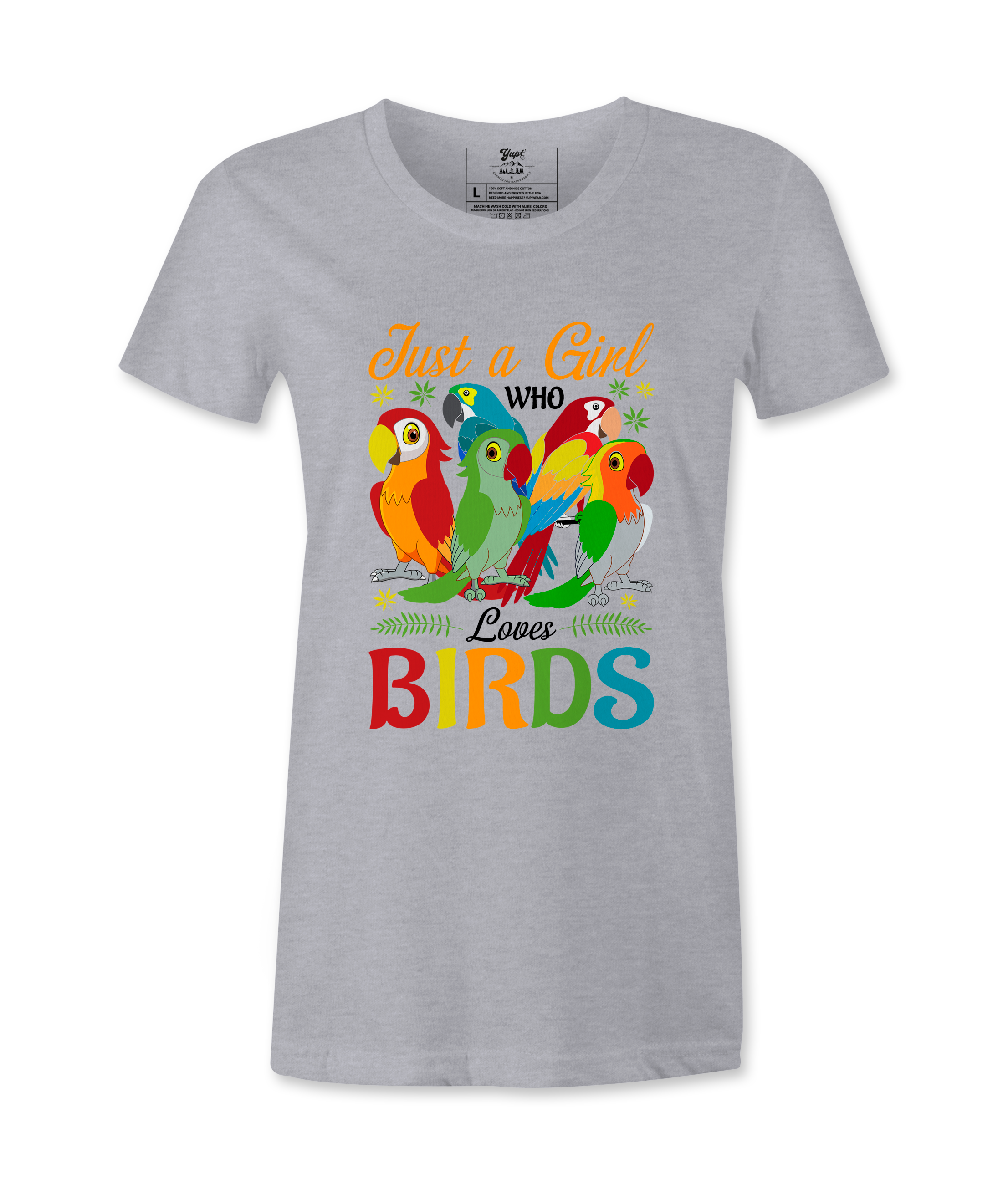 Just A Girl Who Loves Birds  Tshirt