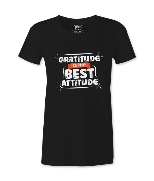 Gratitud Is The Best Attitude - T-shirt