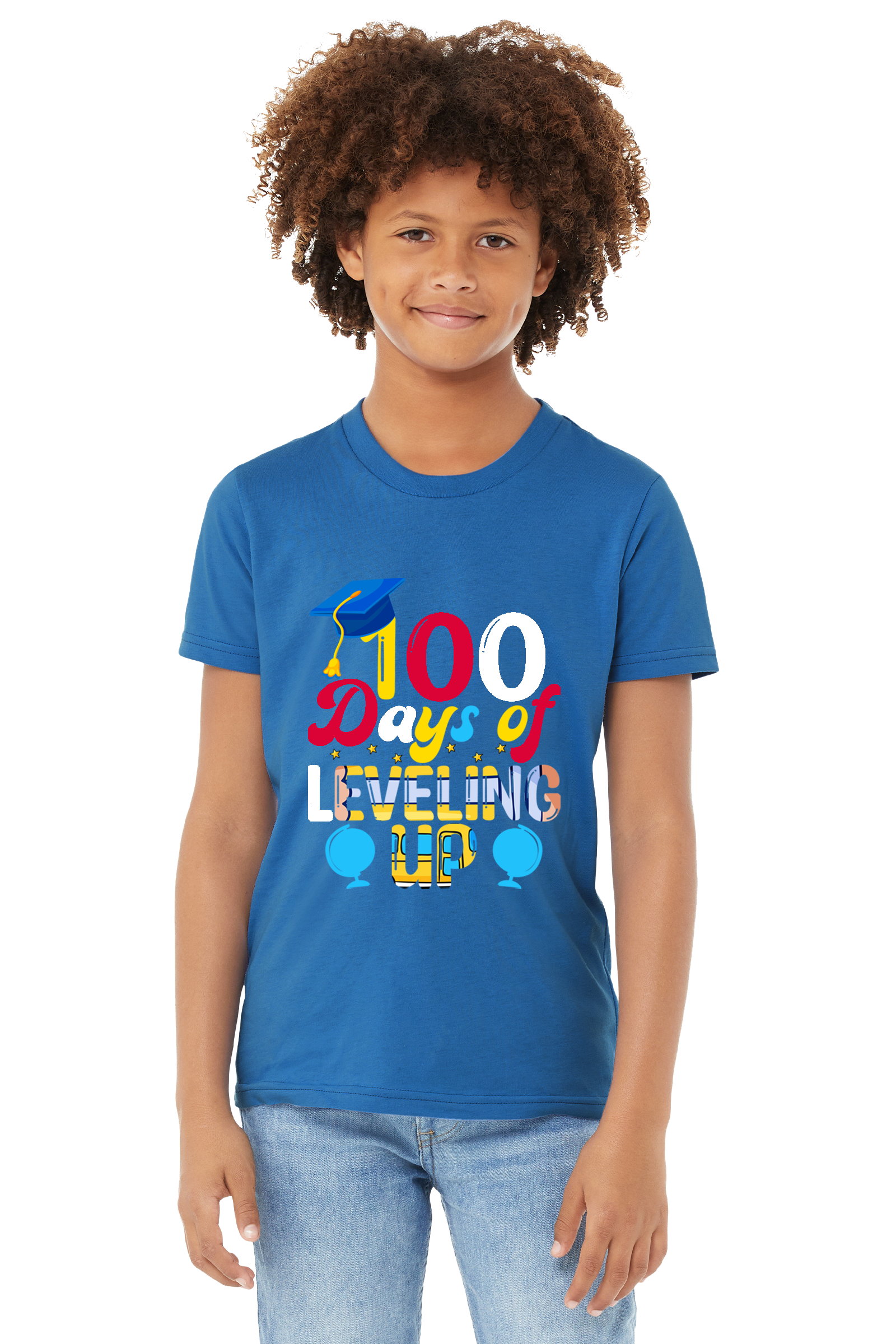 100 Days of Leveling Up  Unisex Youth T-Shirt
