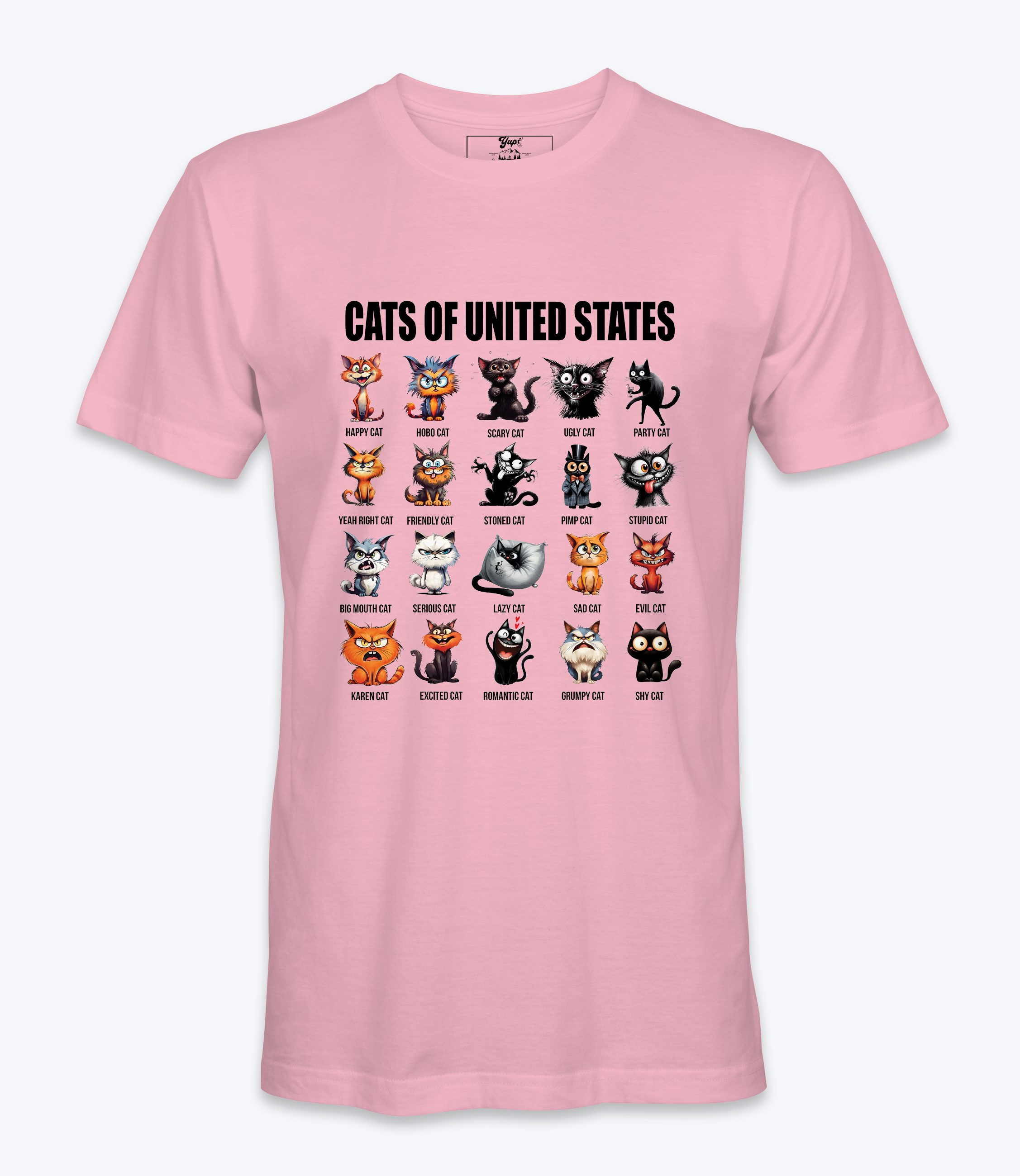 Cats of USA - T-shirt