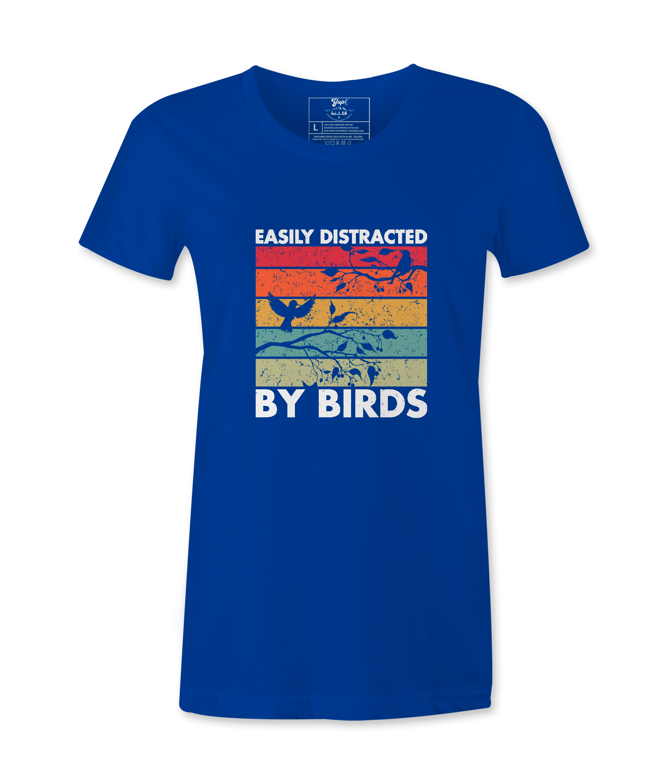 Easily Distracted By Birds - Female  Tshirt