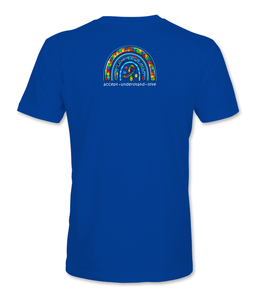 I Wear Blue For Autism - T-Shirt