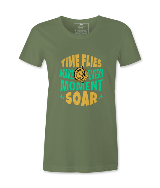 Time Flies - Female T-Shirt