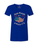 God Bless America Female T-Shirt