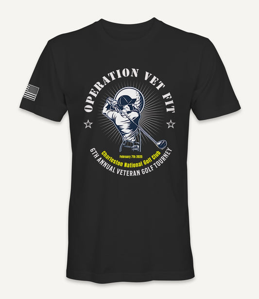 Operation Vet Fit 6th Annual Gold Tourney Tshirt