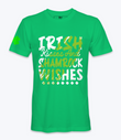 Irish Kisses And Shamrock Wishes T-Shirt