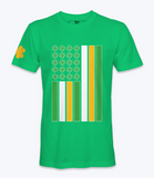 Irish and USA Flag  T-Shirt