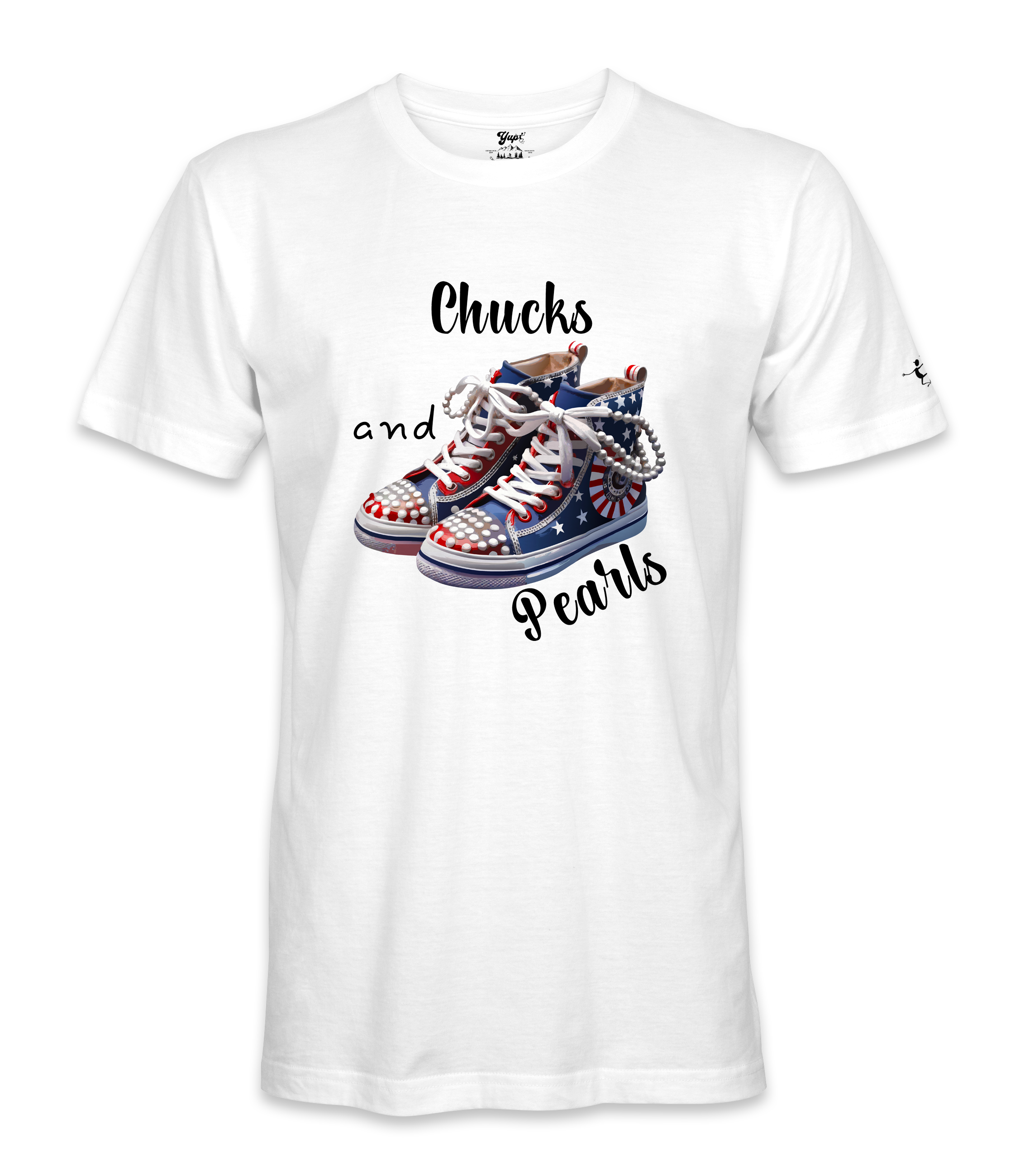 Chucks & Pearls  - Unisex T-shirt