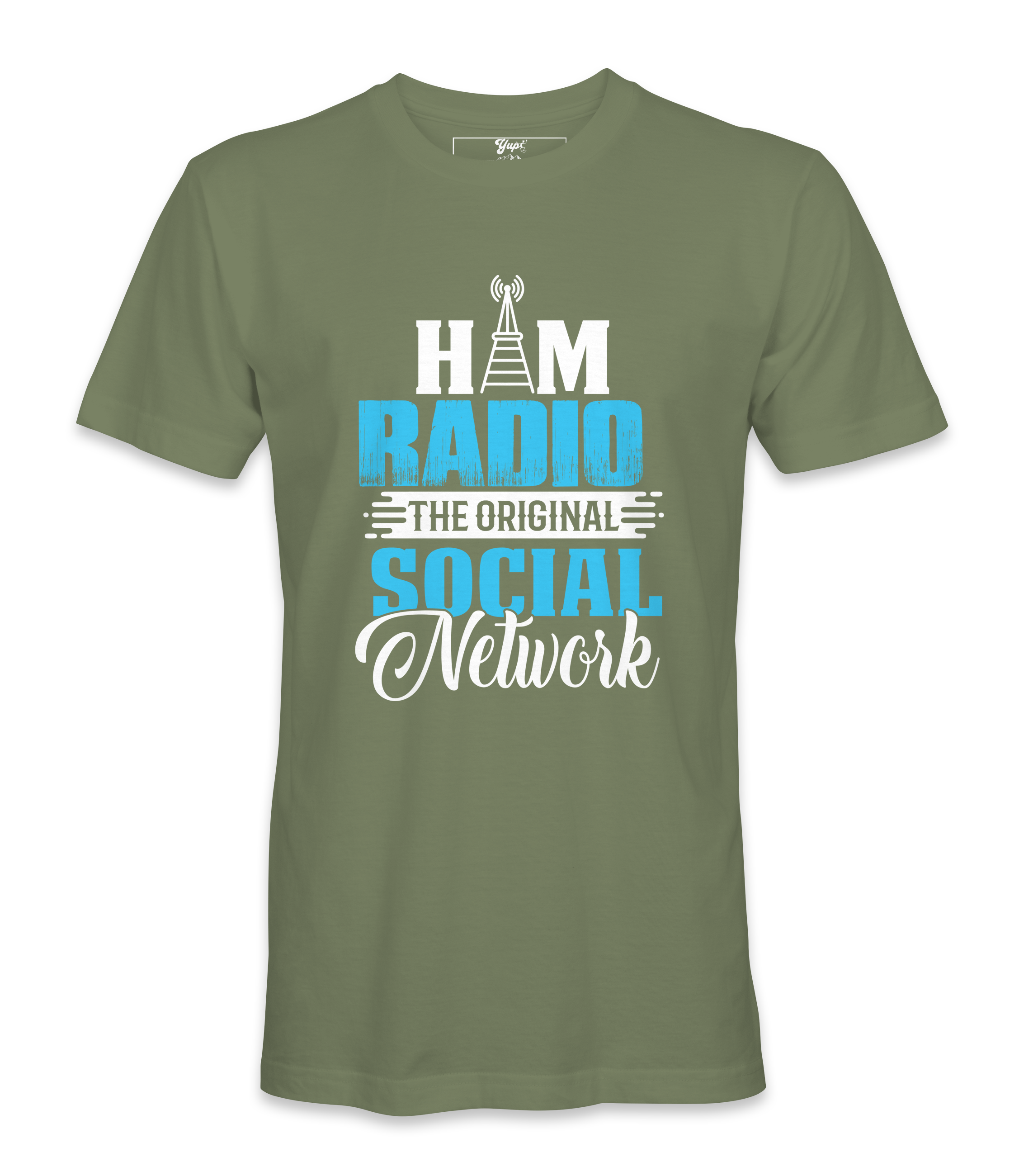 Ham Radio The Original Social Network- T-Shirt