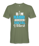 Ham Radio The Original Social Network- T-Shirt