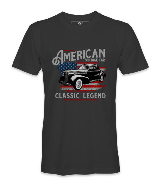 American Vintage Car - T-Shirt