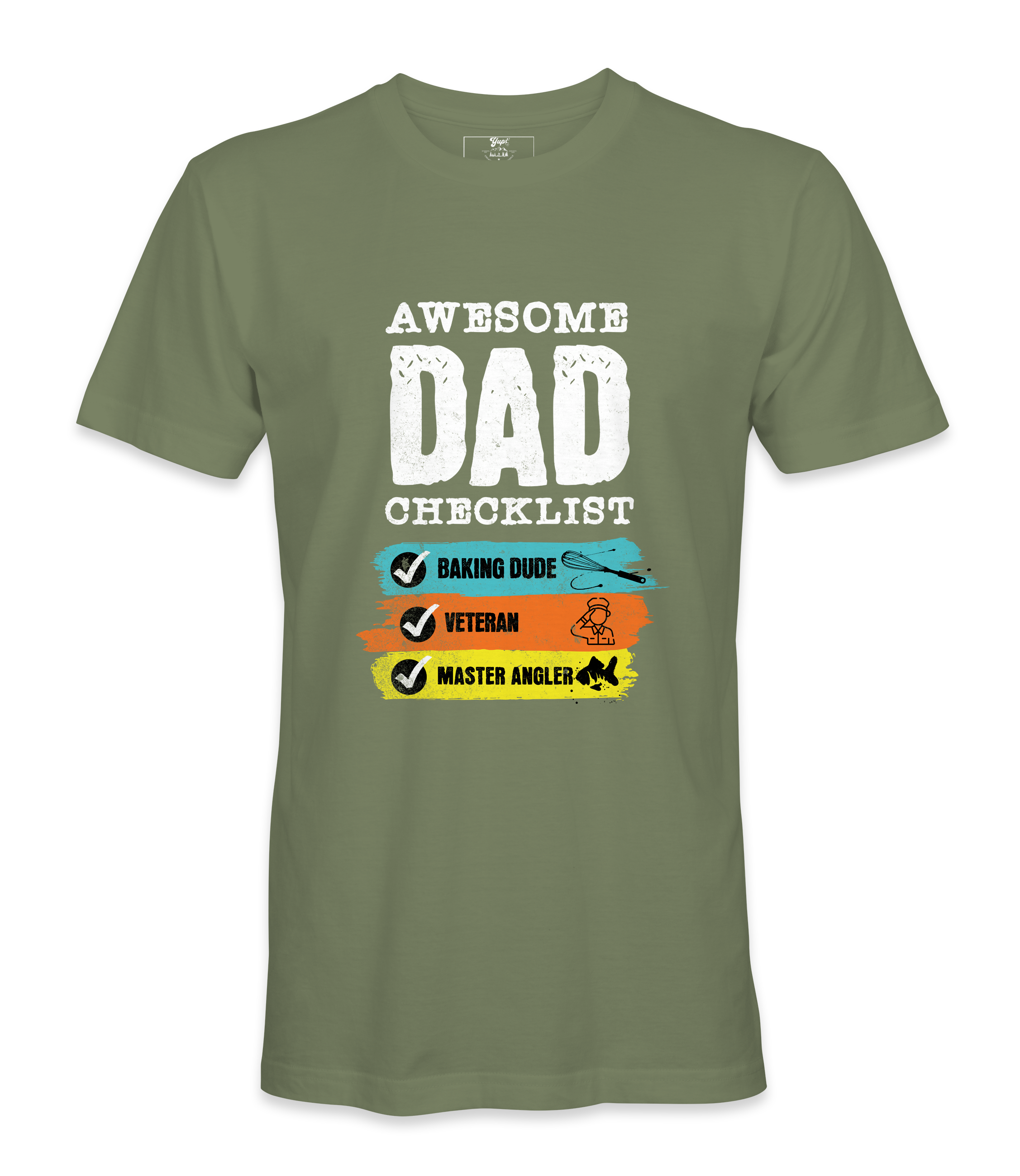 Awesome Dad Checklist T-Shirt