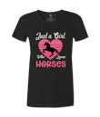 Just Who Loves Horses - T-Shirt