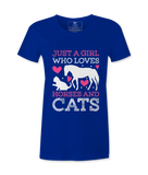 Just A Girl Who Loves - T-Shirt