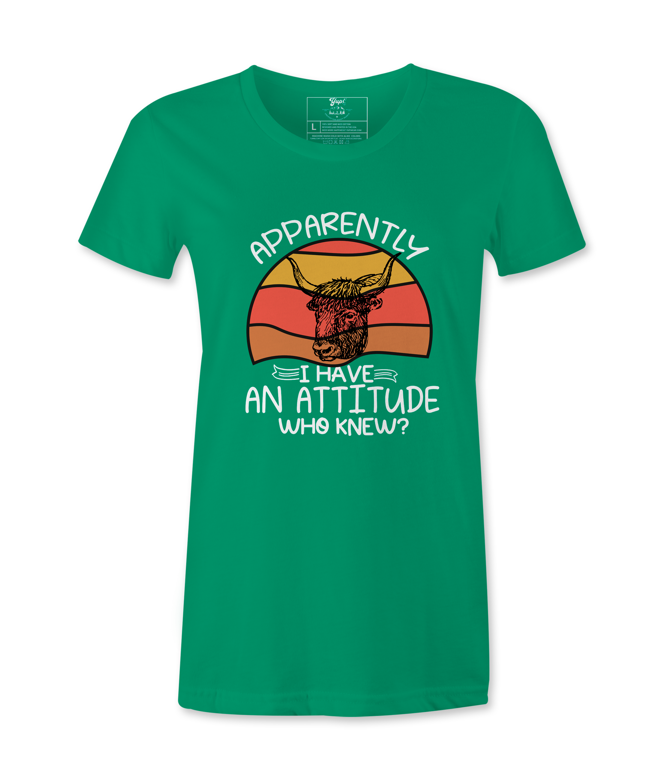 Apparently I have An  Attitude - T-shirt