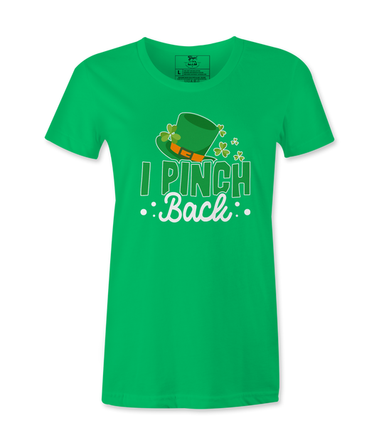 I Pinch Back - Female  T-Shirt