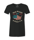 God Bless America Female T-Shirt