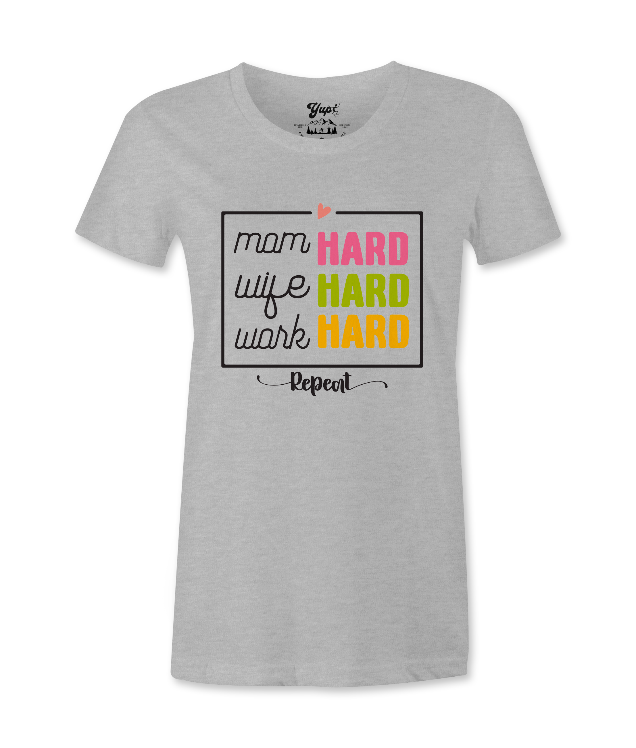 Hard Working Mom -T-shirt