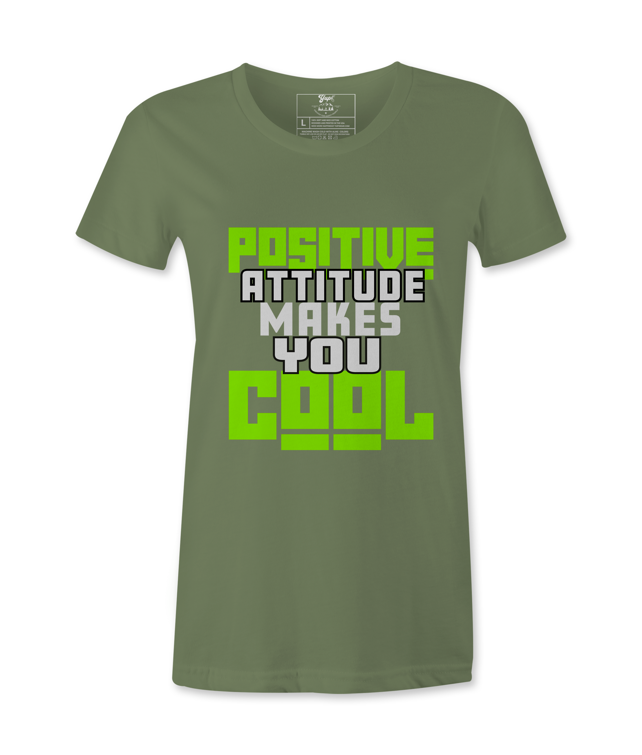 Positive Attitude Makes You Cool - T-shirt