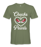 Chucks & Pearls  - Unisex T-shirt