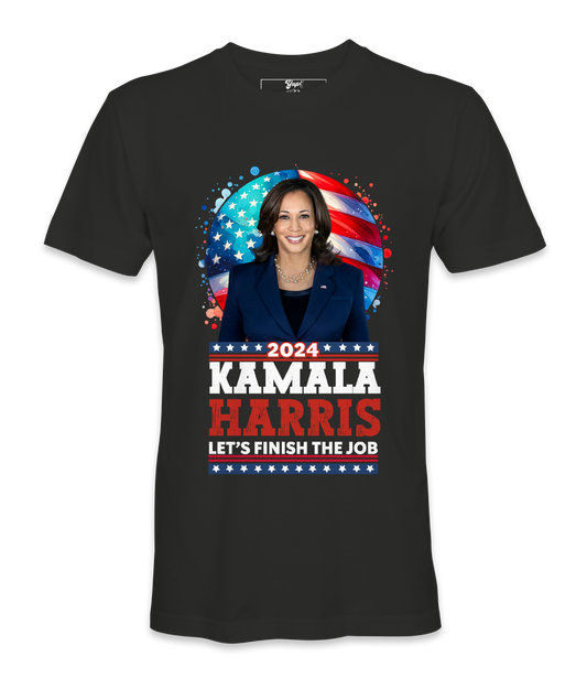 Kamala Let's Finish The Job  - Unisex T-shirt