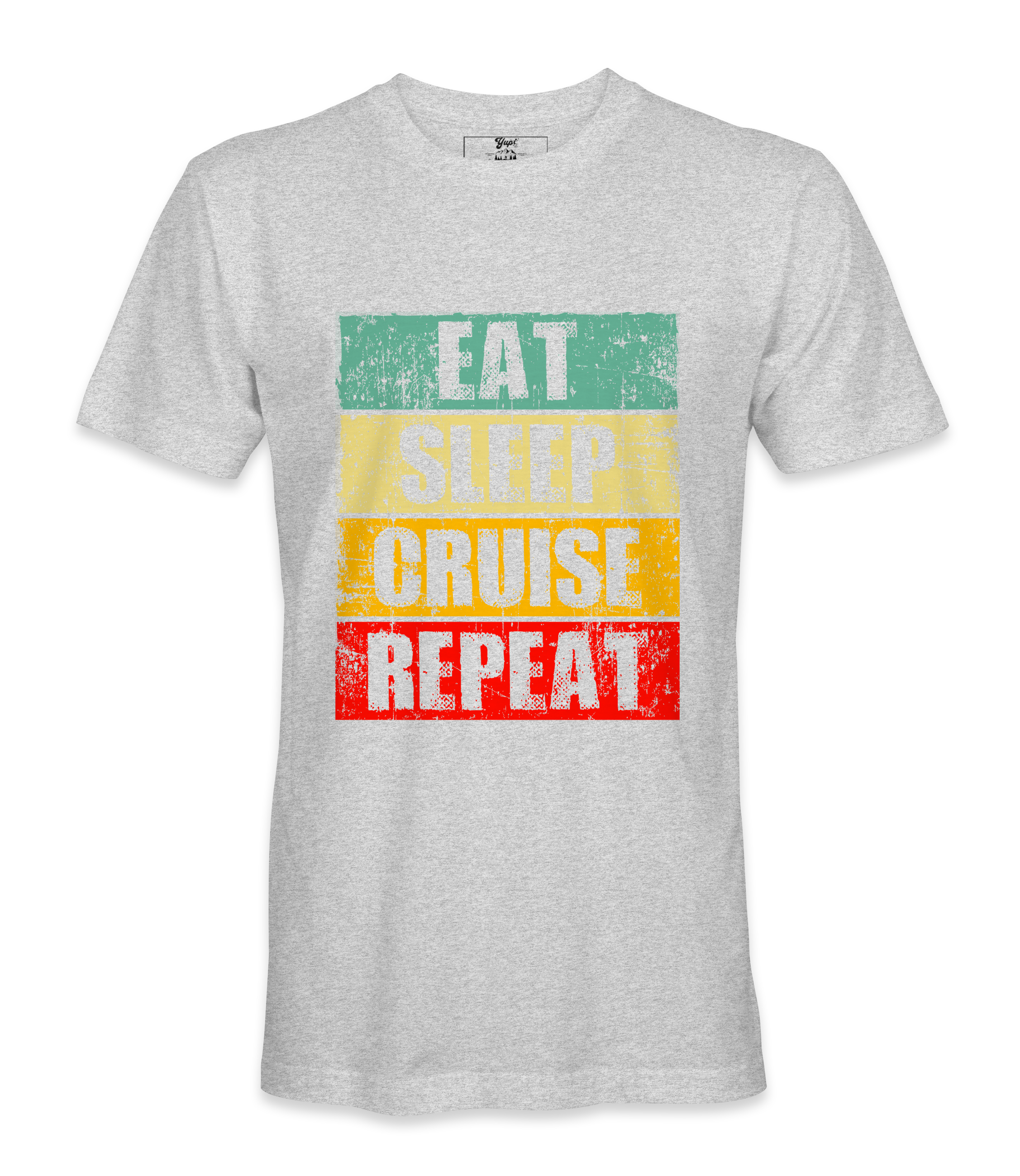 Eat Sleep Cruise Repeat  - T-shirt