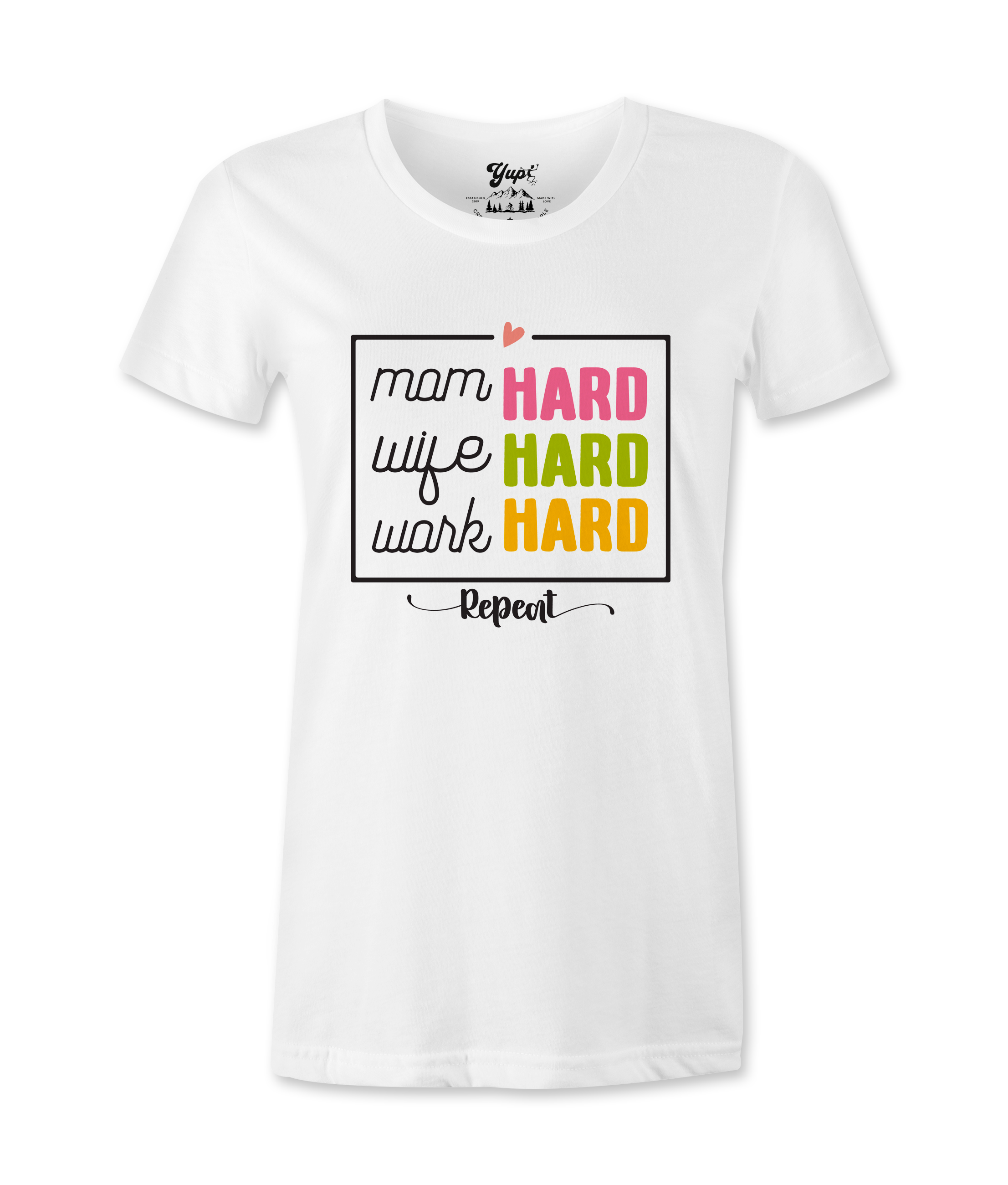 Hard Working Mom -T-shirt