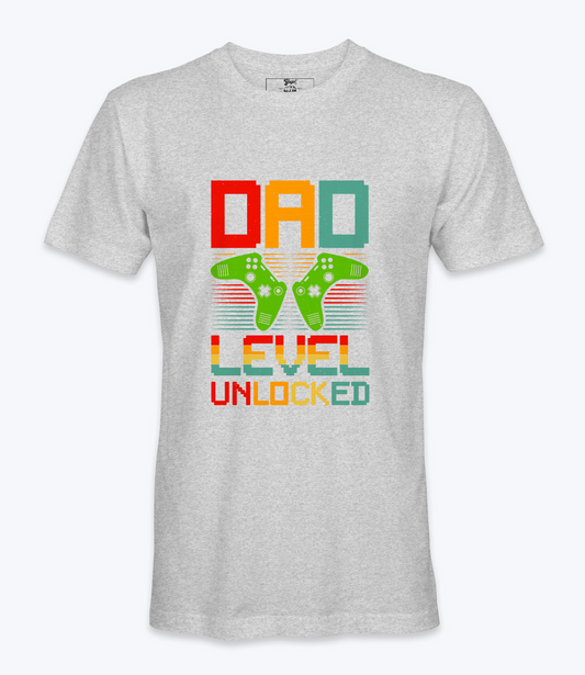 Dad Level Unlocked - T-Shirt