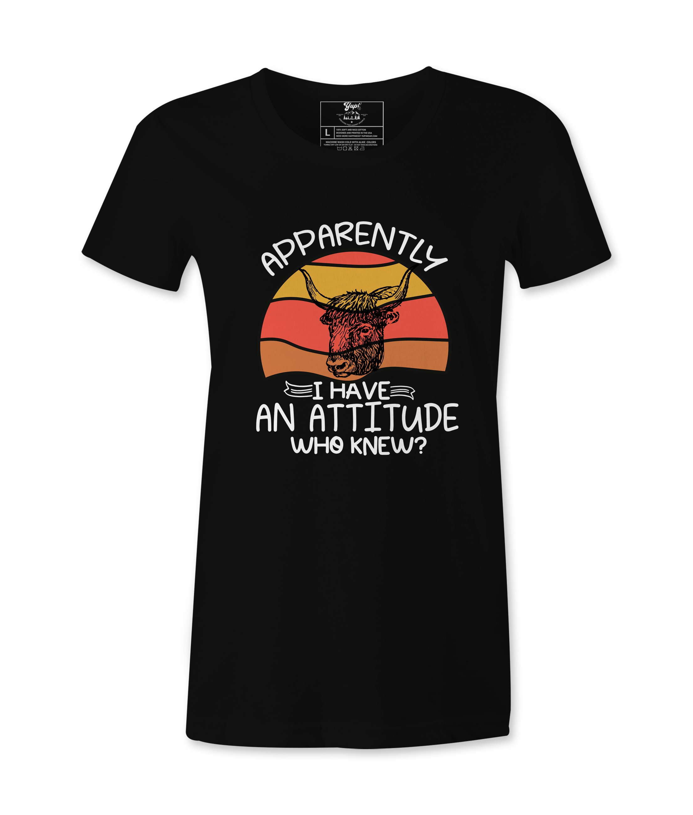 Apparently I have An  Attitude - T-shirt