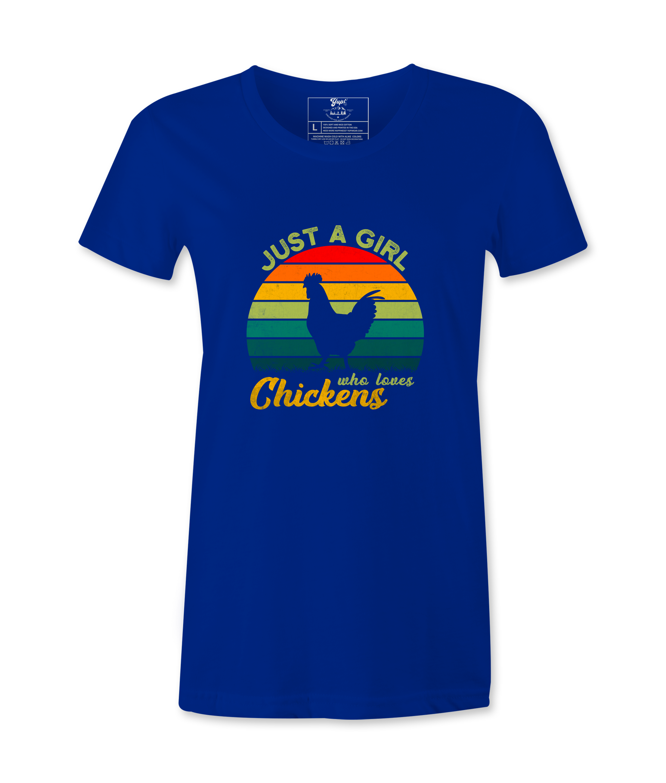 Just A Girl Who Loves Chickens - T-shirt