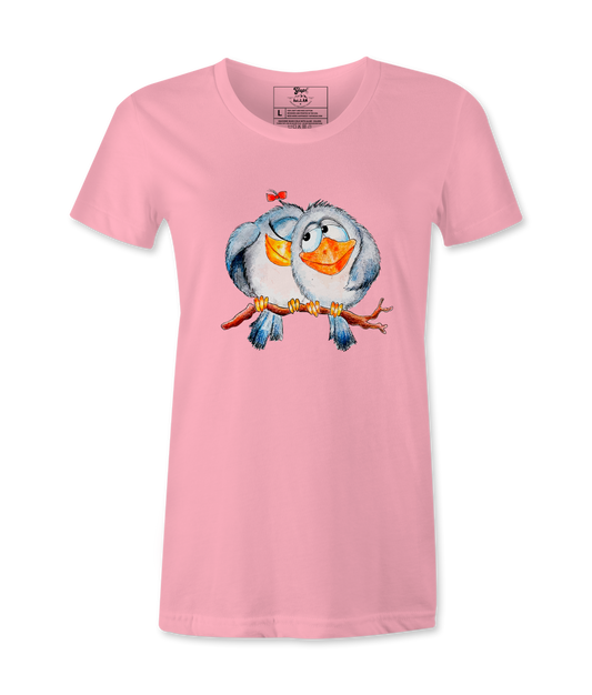 Love Birds - Female T-shirt