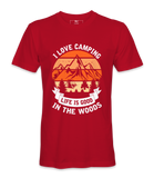 I Love Camping - T-shirt