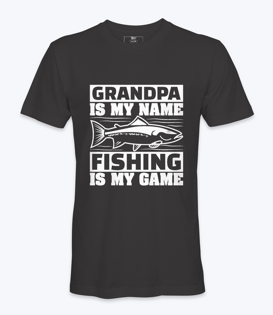 Grandpa Is My Name - T-Shirt