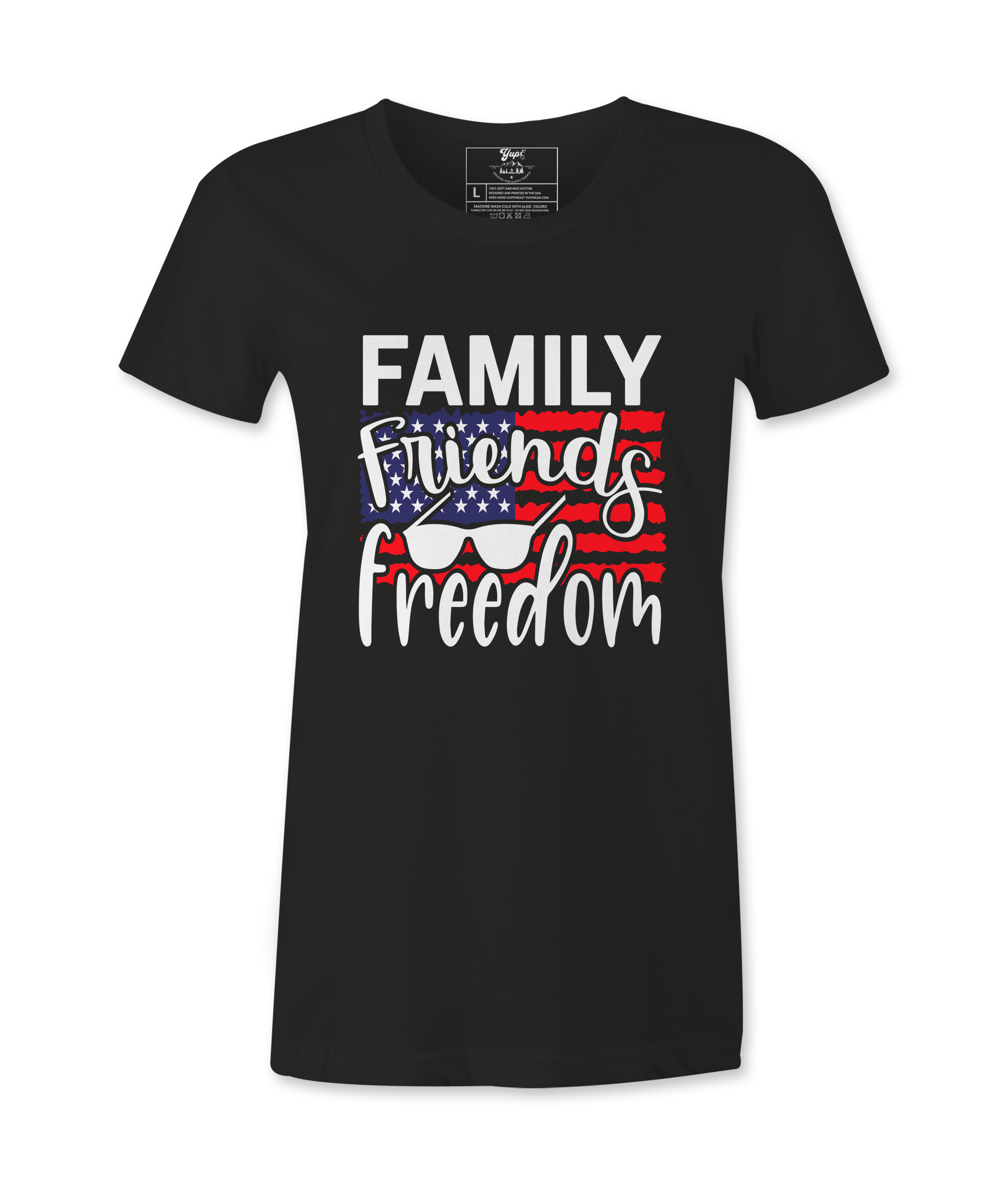 Family,  Friends, Freedom - T-shirt