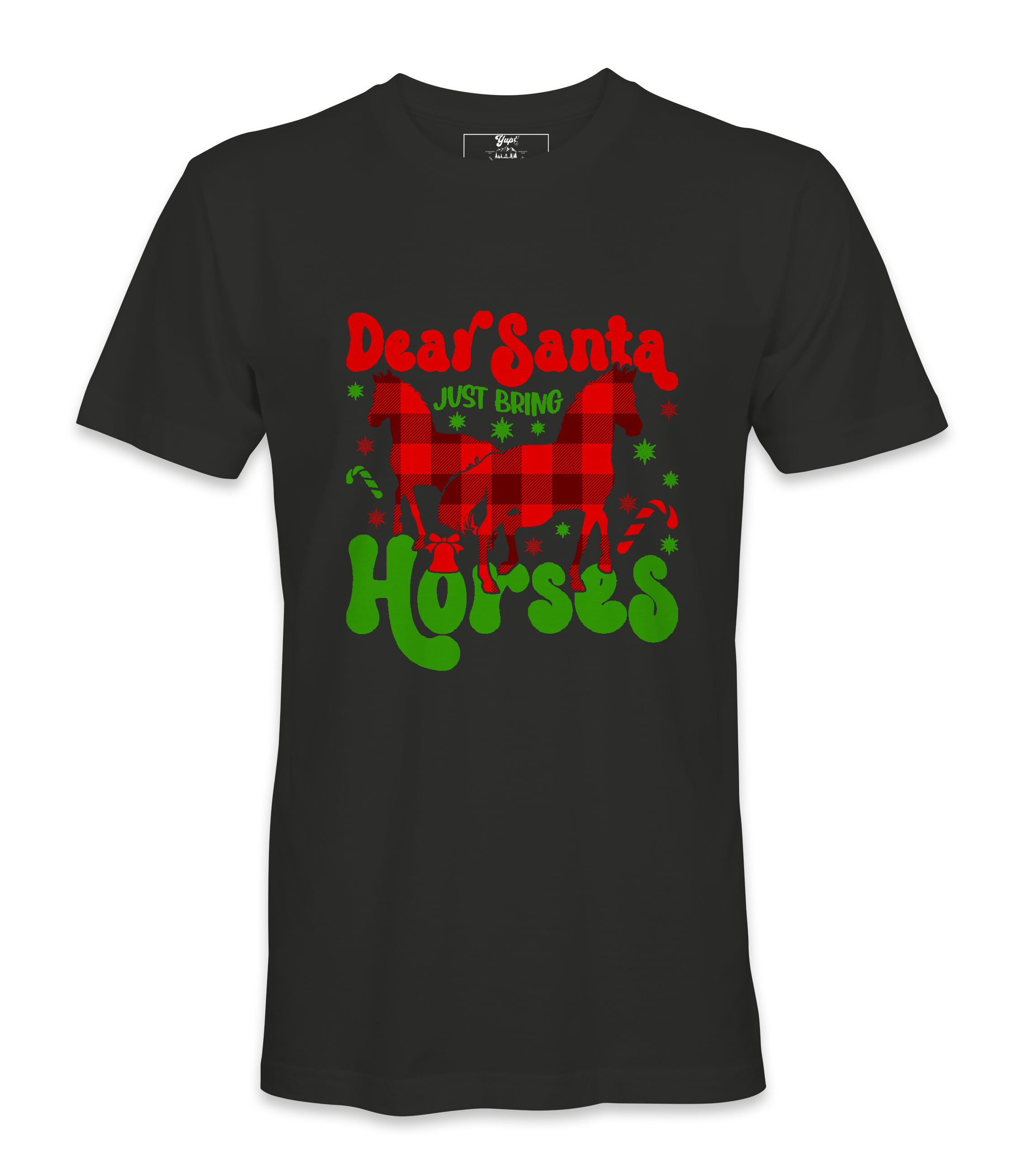 Dear Santa Just Bring  Horses - T-shirt