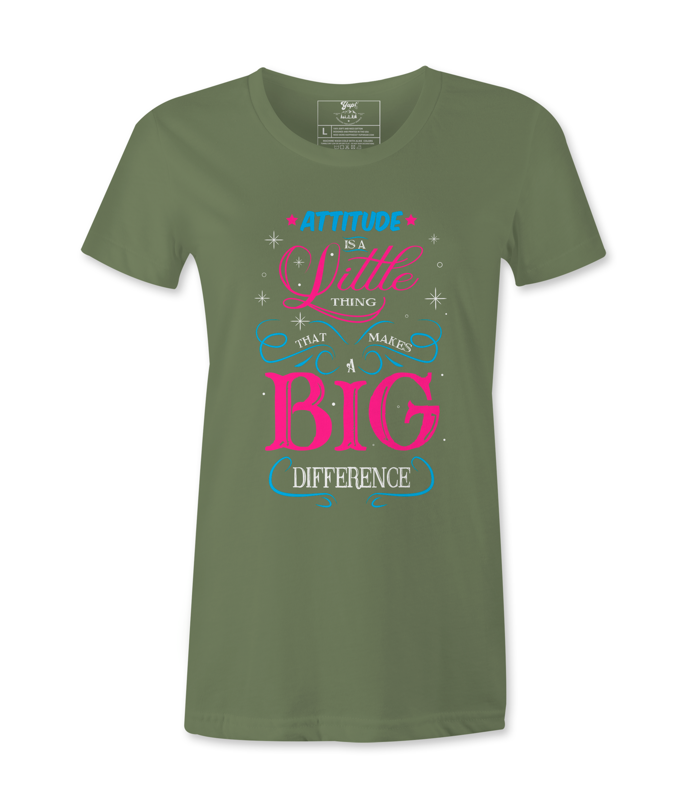 Attitude Is A Little Thing - T-shirt