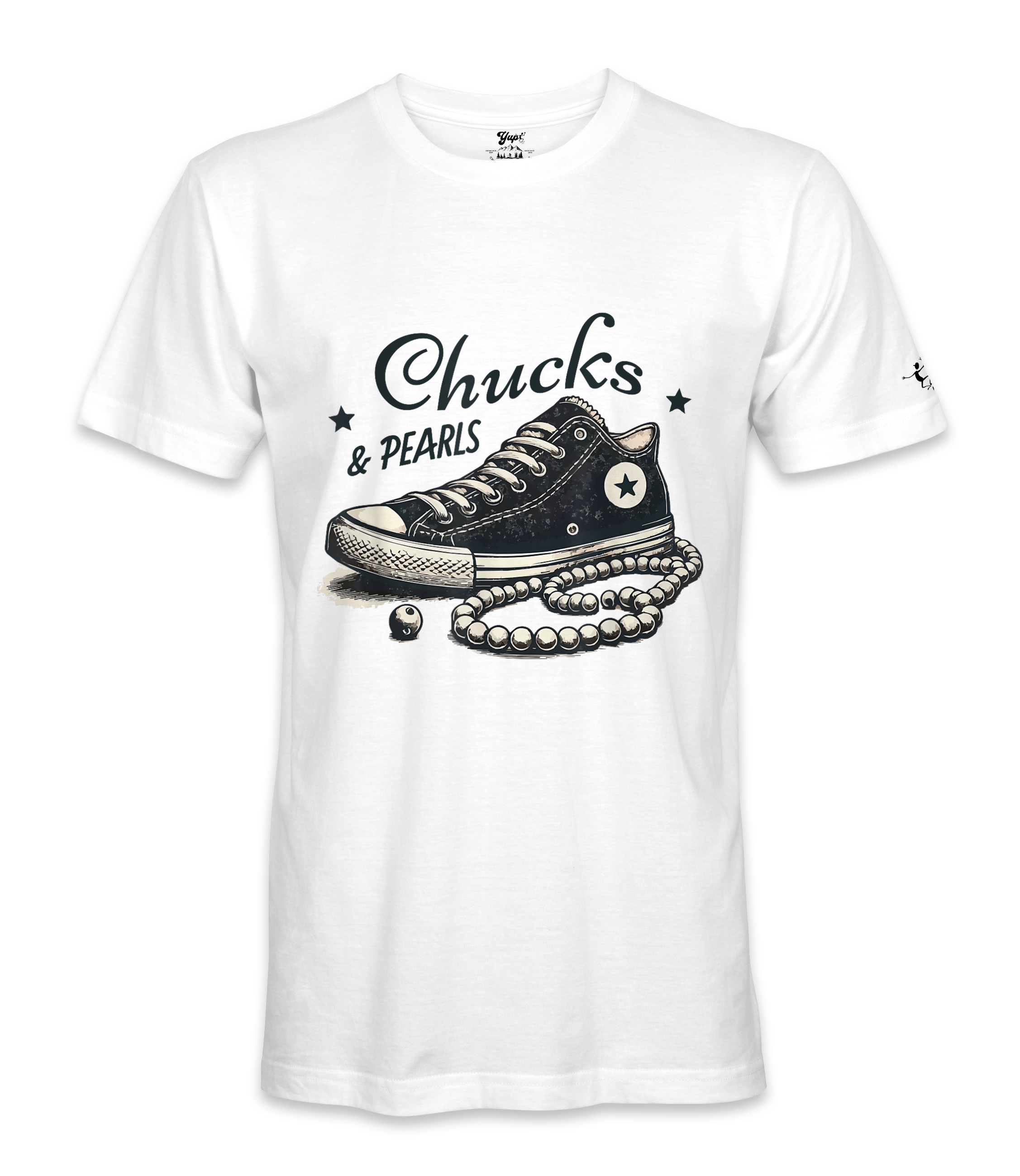 Chucks & Pearls  - Unisex T-shirt